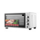 ARDESTO Table oven 1700W, 52L, chrome resistance, timer, lamp, turbo fan, double glass, white