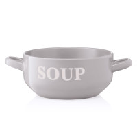 ARDESTO Бульйонниця Cream, 700мл, кераміка, сірий (AR3477GR)