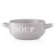 ARDESTO Bowl Cream, 700ml, ceramics, gray (AR3477GR)