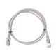 2E Патч-корд САТ 5e, FTP, 0.50м, 26AWG, RJ45, 7/0.16, Cu, LSZH, серый (2E-PC5ECU-FTP05LSZH-GRY)