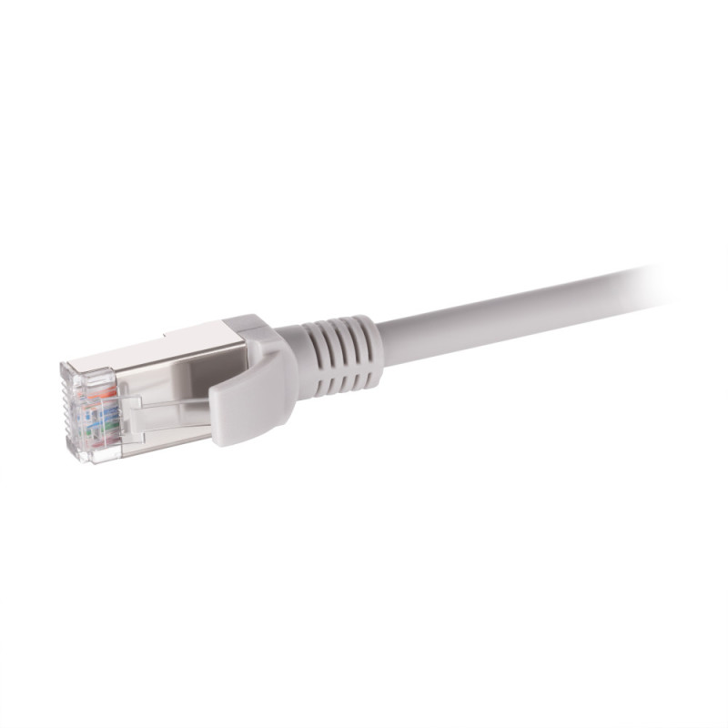 2E Патч-корд САТ 5e, FTP, 0.50м, 26AWG, RJ45, 7/0.16, Cu, LSZH, серый (2E-PC5ECU-FTP05LSZH-GRY)