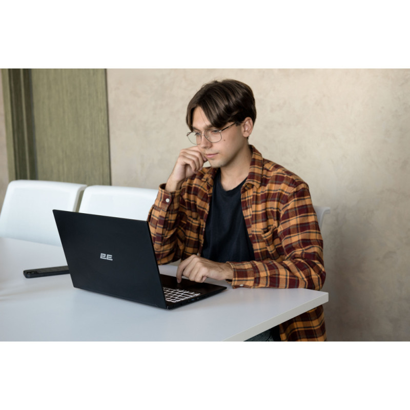 2E Ноутбук Imaginary 15.6" FHD IPS AG, Intel i3-1215U, 8GB, F256GB, UMA, DOS, Черный (NL57AU-15UA02)