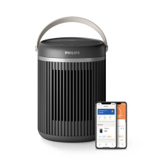 Philips fan heater Series 3000, 20m2, 2000w, electr. control, spiral heating element, dark-grey (CX3120/01)