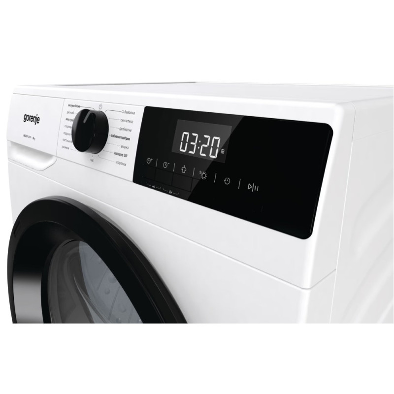 Gorenje Dryer condensation, 8kg, A++, 60cm, display, white (DHNE82)