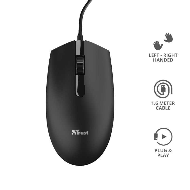 Trust Basi USB Black (24271_TRUST)