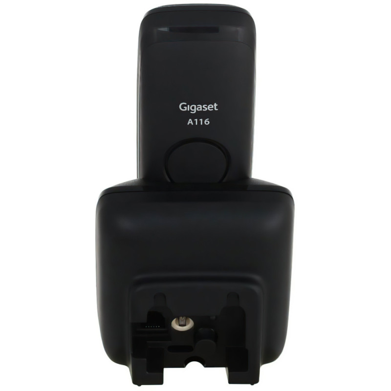 Gigaset Cordless Phone DECT A116, Black (S30852H2801S301)