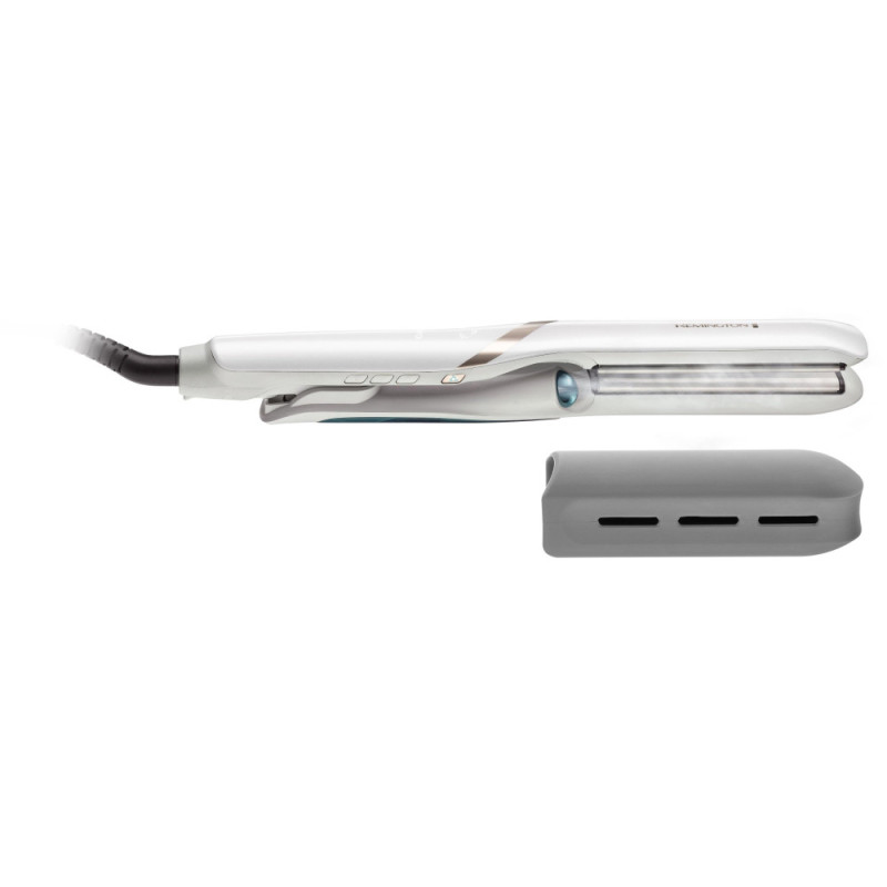 Remington Выпрямитель Hydraluxe Pro, 56Вт, темп.режимов-5, 150-230С, дисплей, керамика, белый (S9001)