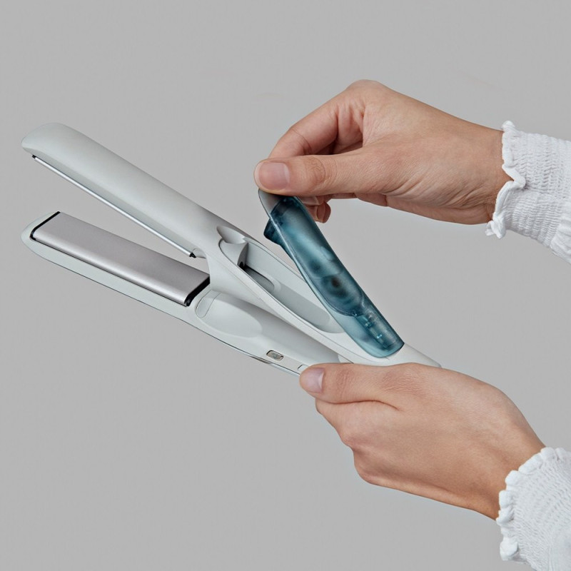 Remington Выпрямитель Hydraluxe Pro, 56Вт, темп.режимов-5, 150-230С, дисплей, керамика, белый (S9001)