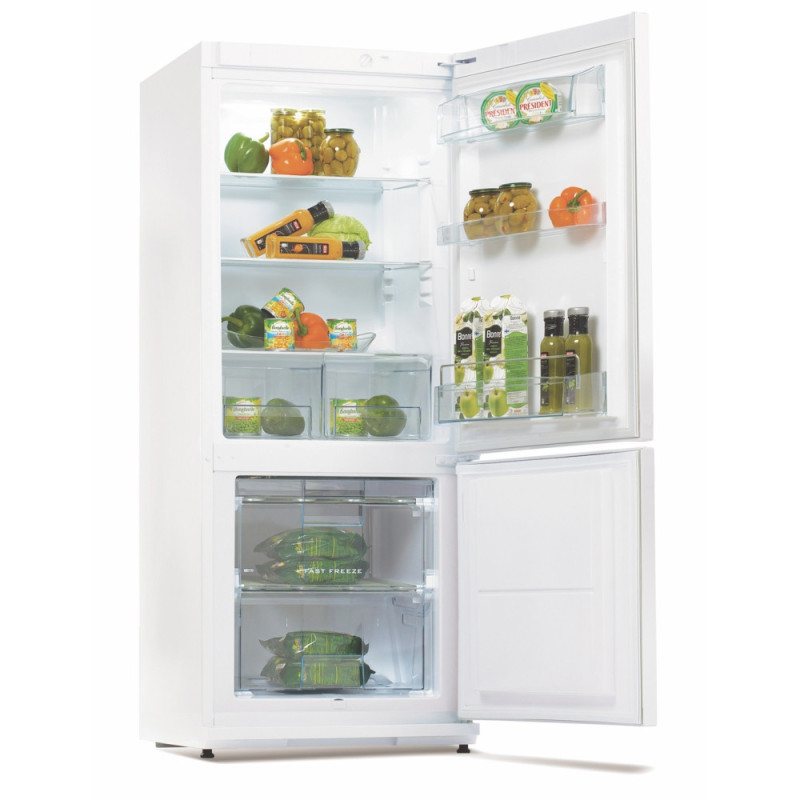 SNAIGE Ref with bottom freezer, 150x60х65, ref-173L, freez.-54L, 2doors, A++, ST, white (RF27SM-P0002E)