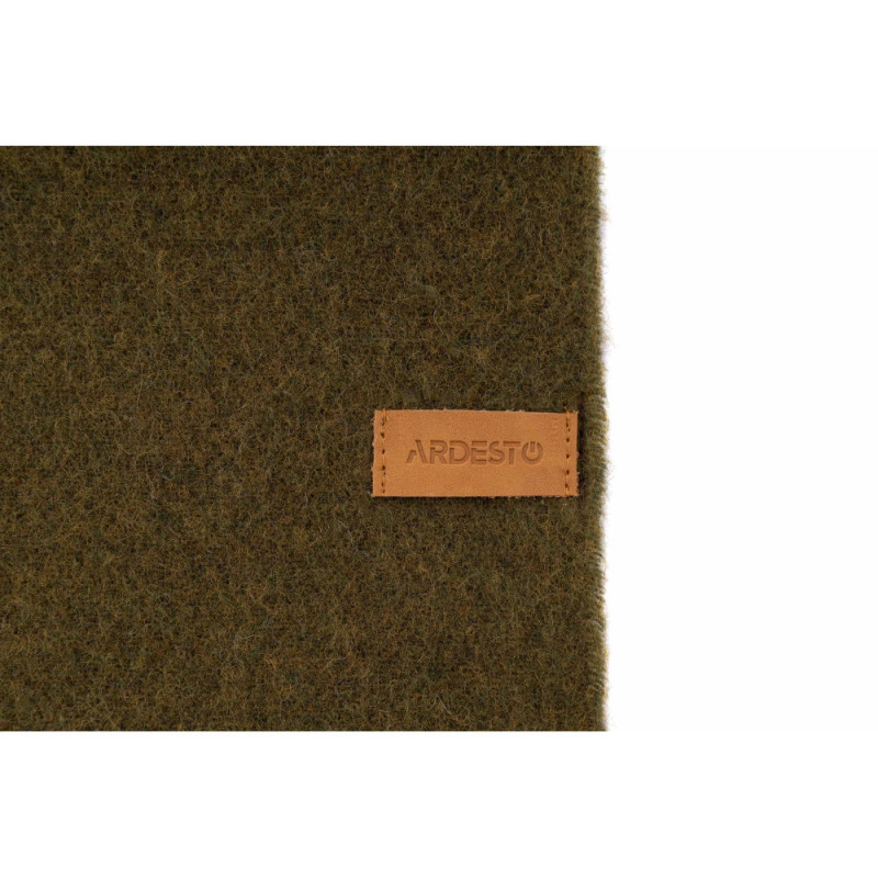 ARDESTO Blanket Leonardo Doubleface, 140x200cm, 100% wool, khaki-brown (ART0402LD)