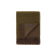 ARDESTO Blanket Leonardo Doubleface, 140x200cm, 100% wool, khaki-brown (ART0402LD)