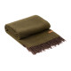 ARDESTO Blanket Leonardo Doubleface, 140x200cm, 100% wool, khaki-brown (ART0402LD)