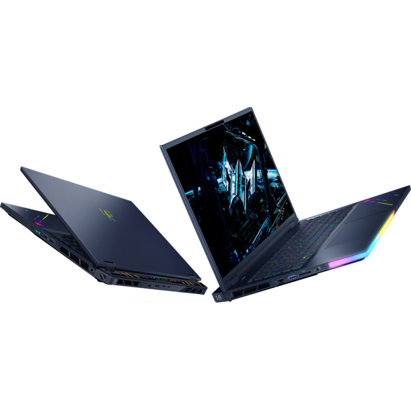 Acer Ноутбук Predator Helios 18 PH18-73 18" WQXGA IPS, Intel U9-275HX, 64GB, F2TB, NVD5080-16, Lin, чорний (NH.QVZEU.003)