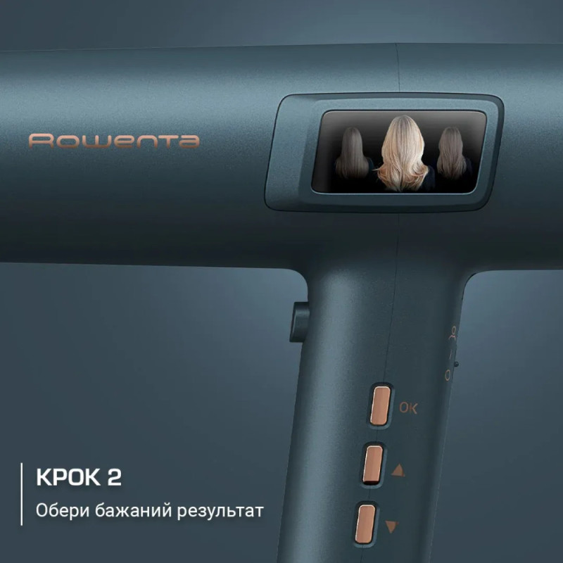 Rowenta Rowenta hair dryer Maesteria For you, 1800W, 3 modes, diffuser, ionization, cold blowing, blue (HY9430E0)