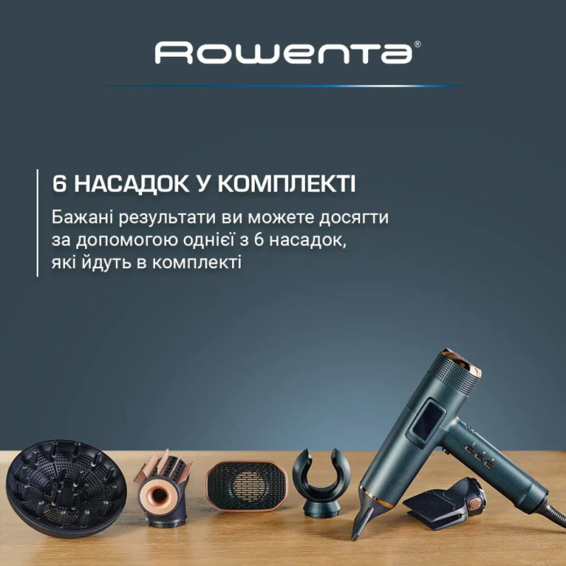 Rowenta Rowenta hair dryer Maesteria For you, 1800W, 3 modes, diffuser, ionization, cold blowing, blue (HY9430E0)
