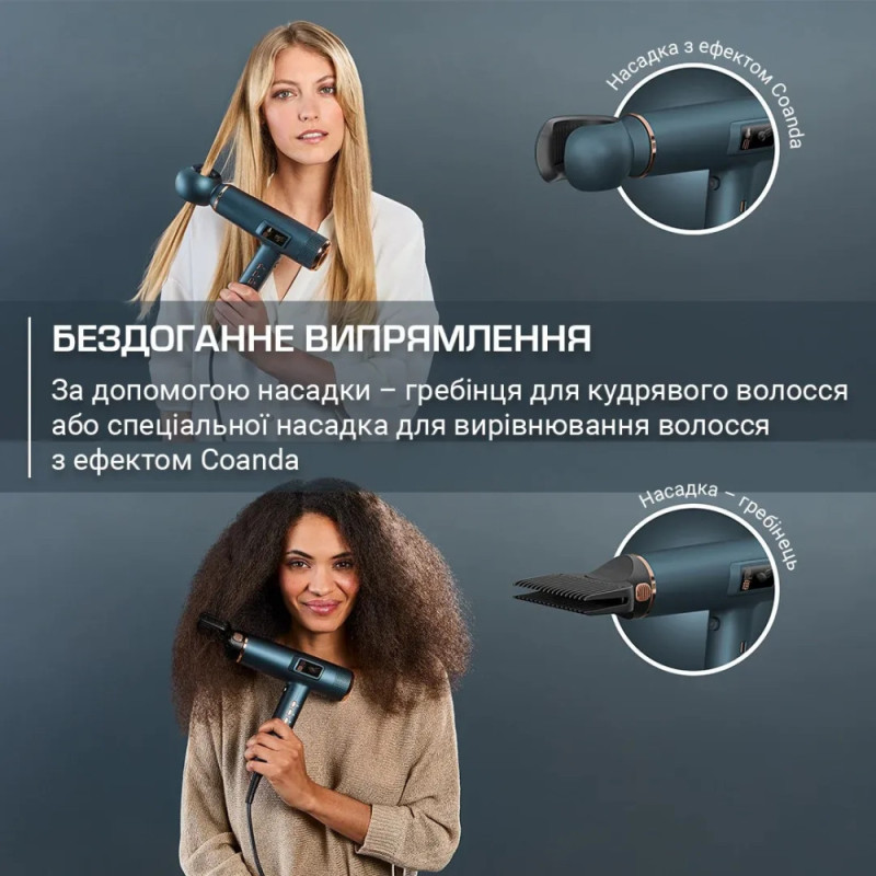 Rowenta Rowenta hair dryer Maesteria For you, 1800W, 3 modes, diffuser, ionization, cold blowing, blue (HY9430E0)