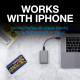 Накопитель SSD USB Type-C 1TB Mobile Secure LaCie (STKH1000800)
