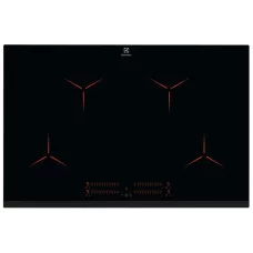Electrolux Варочная поверхность  индукционная, 78см, Hob2Hood, черный (EIP8146)